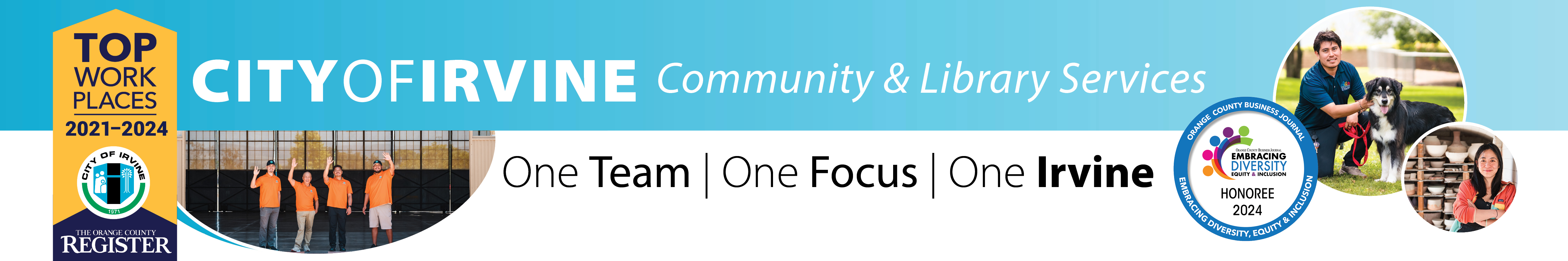 Do you have the desire to make a meaningful impact by engaging with a vibrant and diverse community through a world class public library system? The City of Irvine seeks multiple collaborative and customer service oriented individuals to take on the role of